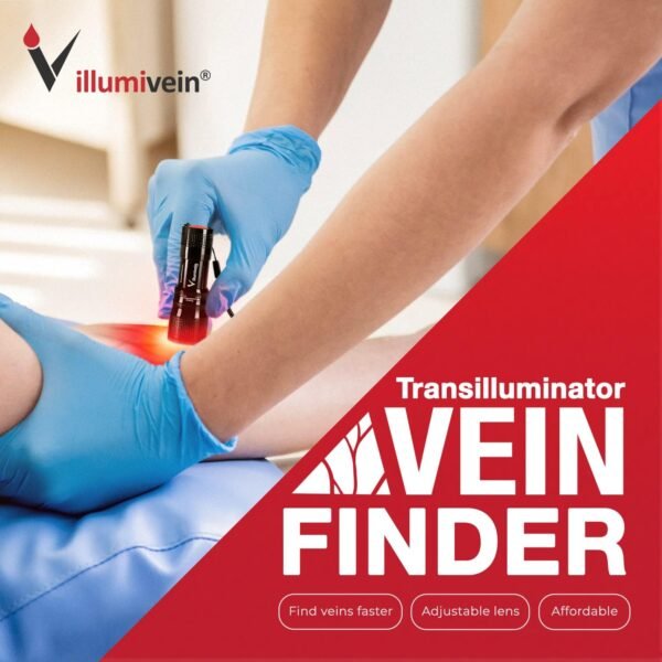BUSCADOR DE VENAS- Premium - Vein Finder - Transilluminator - Illumivein - Imagen 2