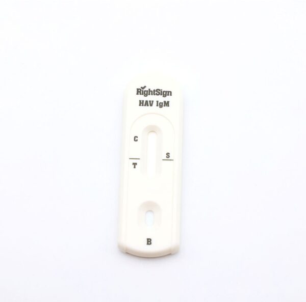 HAV - Hepatitis A IgG IgM - Rapid Test Cassette - RightSign - Imagen 4