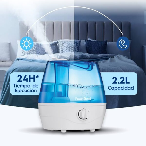 HUMIDIFICADOR - Ajustable - Niebla Fría - Peach Street - Imagen 3