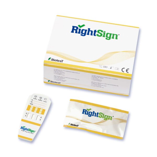 Multidrogas de 5 Parámetros - Rapid Test Panel - RightSign