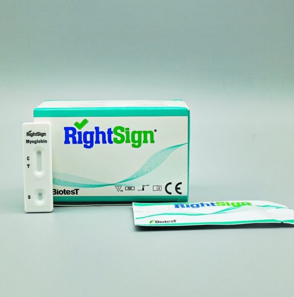 MYO MIOGLOBINA - Rapid Test Cassette - RightSign - Imagen 2