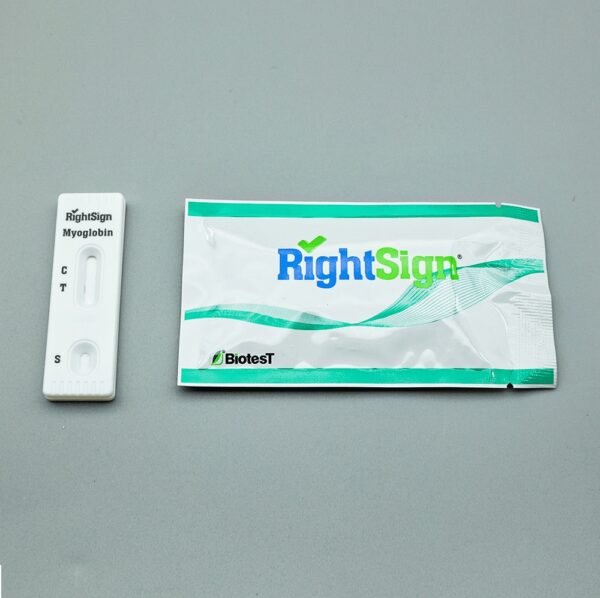 MYO MIOGLOBINA - Rapid Test Cassette - RightSign - Imagen 3