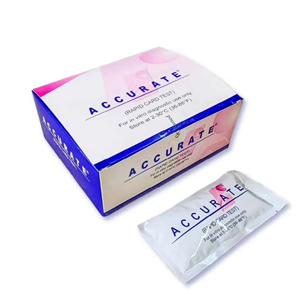 hCG Prueba de Embarazo - Kit - Sensibilidad Mejorada - Rapid Test Dipstick - Accurate