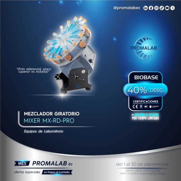 Mezclador Giratorio- Mixer - MX-RD-PRO - Biobase - 40% de Descuento